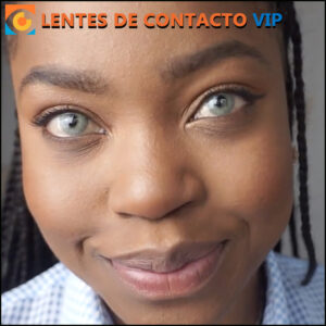 Lentes de contacto de color verde