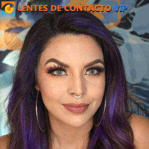 Lentes de contacto grises