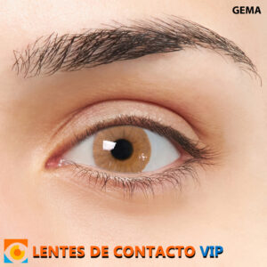 Lentes de contacto de color verde