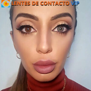 lentes de contacto de color gris