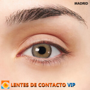 lentes de contacto de color gris