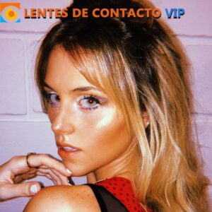 Lentes de contacto de color gris