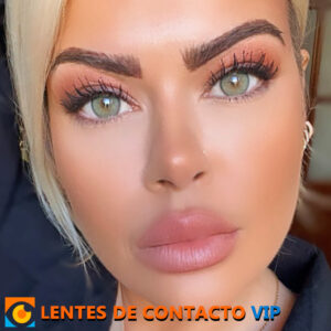 lentes de contacto de color gris