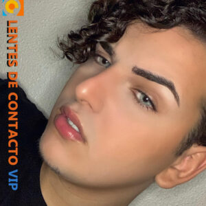 Lentes de contacto de color verde