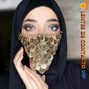 Lentes de contacto grises