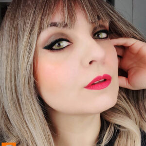 Lentes de contacto de color verde