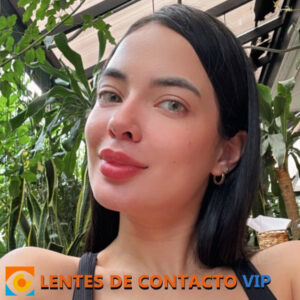 Lentes de contacto de color verde