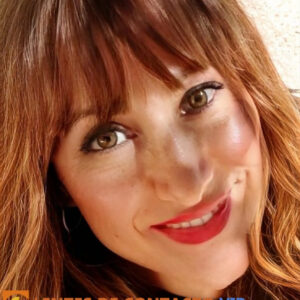 lentes de contacto de color miel