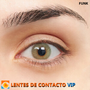 Lentes de contacto de color verde