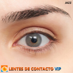 lentes de contacto de color azul